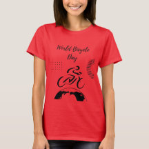 World Bicycle Day - Cycling Enthusiast T-Shirt