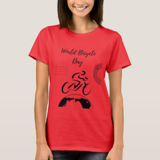 World Bicycle Day - Cycling Enthusiast T-Shirt