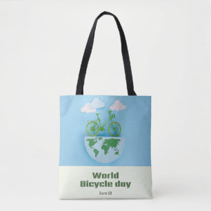 World Bicycle Day Tote Bag