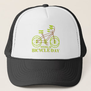 World Bicycle Day Trucker Hat