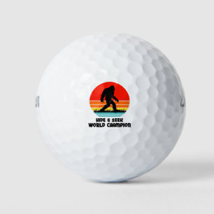 World Big Foot Hide and Seek Golf Balls