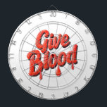 World Blood Donor Day-Give Blood text for awarenes Dartboard<br><div class="desc">World Blood Donor Day-Give Blood text for awarenes</div>
