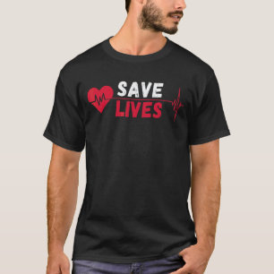 World Blood Donor Day Support Donate Blood Safe Li T-Shirt