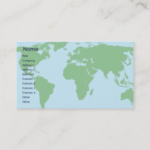 World - Business Card
