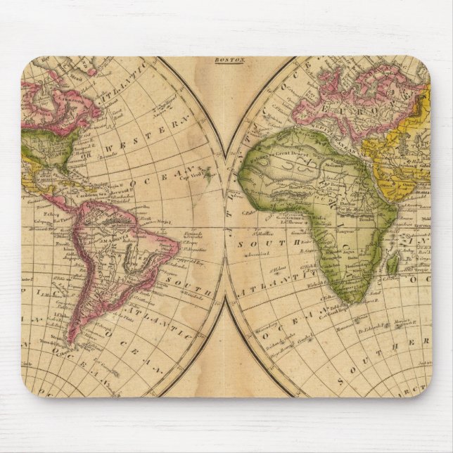 World by Worcester Mouse Pad (Front)