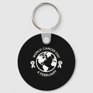 World Cancer Day 4. February 4 Key Ring