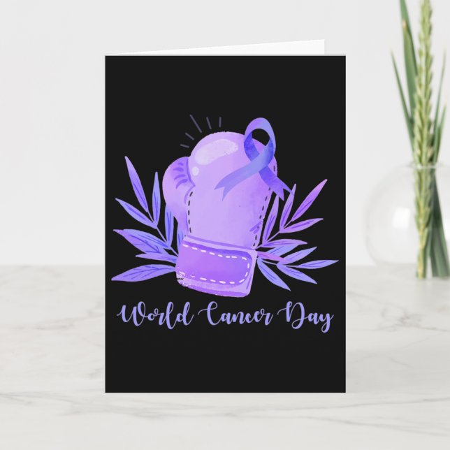 World Cancer Day 4th February 1  Card (Front)