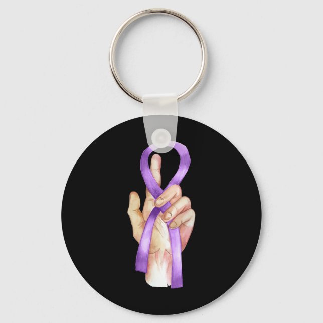World Cancer Day 4th February 2  Key Ring (Front)