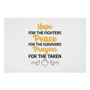 world cancer day commemorative poster