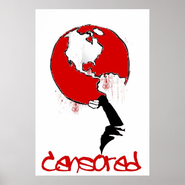 World Censored Poster (Front)