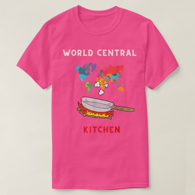 World Central Kitchen Funny Cooking Lover  T-Shirt (Design Front)