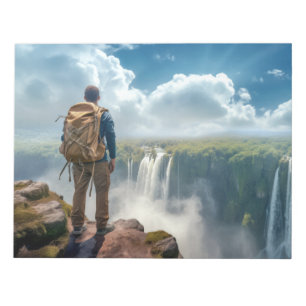World Challenge Outdoors Adventure Explore Nature Notepad