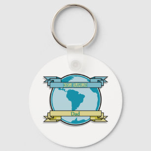 World Champion Dad Key Ring
