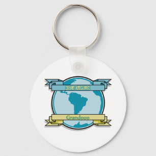 World Champion Grandpop Key Ring