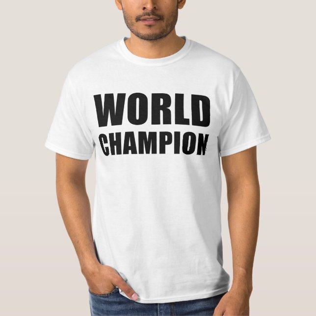 World Champion Value T-Shirt (Front)