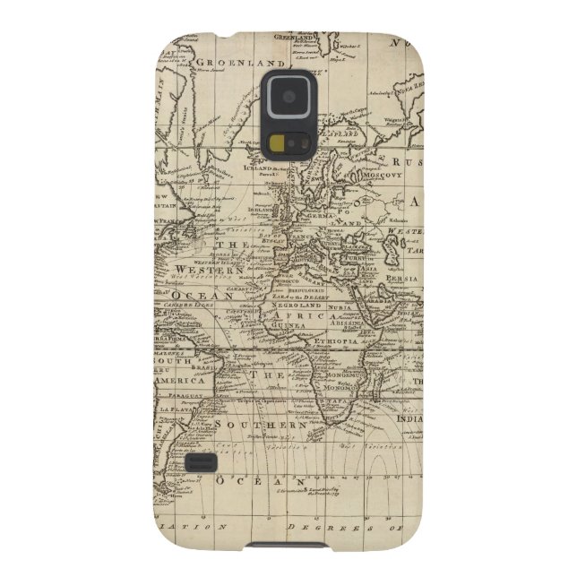 World Chart Case-Mate Samsung Galaxy Case (Back)
