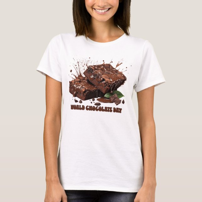 World Chocolate Day T-Shirt (Front)