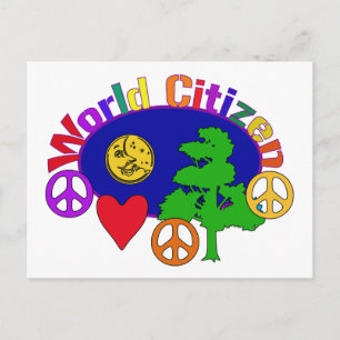 World Citizen Postcard