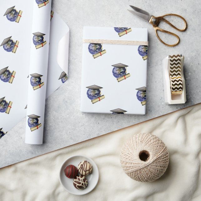 World Class Grad Graduation Wrapping Paper (Crafts)