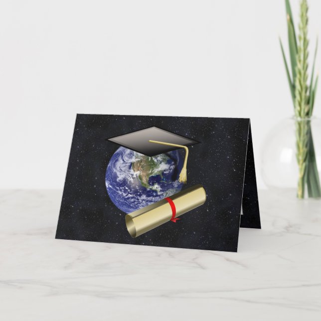 World Class Graduate Graduation Card (Front)