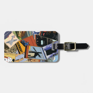 World Collage Luggage Tag