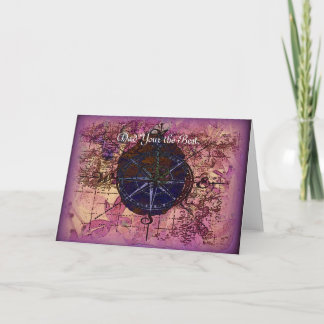 World Compass Fathers Day Card. Card