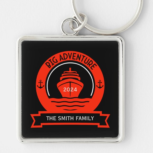 World Cruise Key Ring (Front)