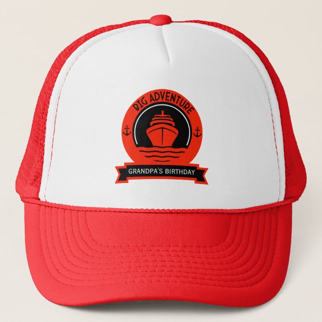 World Cruise Trucker Hat (Front)