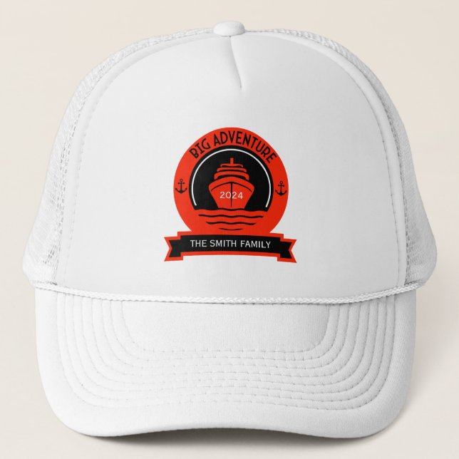 World Cruise Trucker Hat (Front)