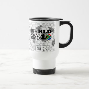 World Cup 2010 Flags Balls Travel Mug