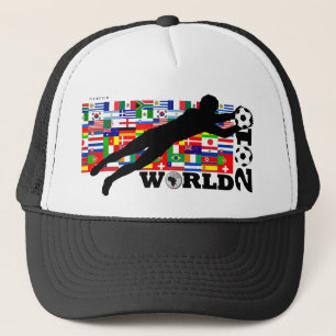 World Cup 2010 Goal Flags Hat