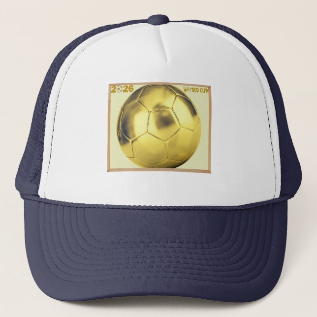 WORLD CUP 2026 FOOTBALL  TRUCKER HAT (Front)