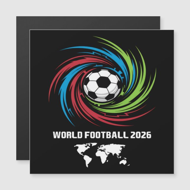 World Cup 2026 Soccer Ball (Front/Back)