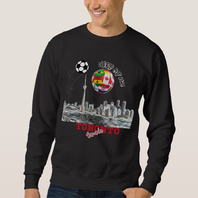 World Cup 2026 Toronto Skyline  Sweatshirt (Front)