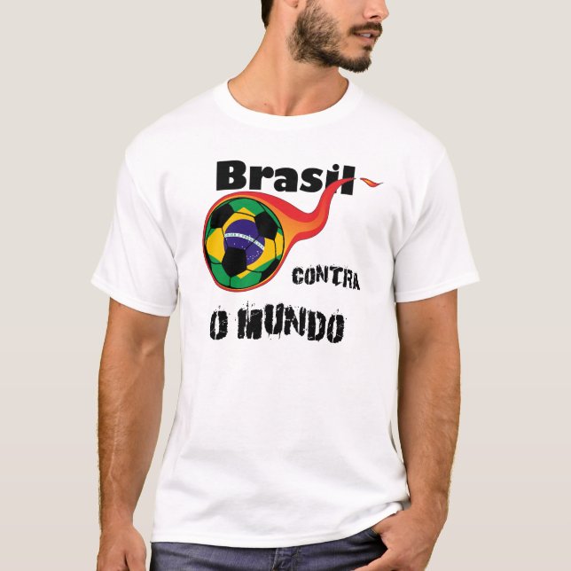 World Cup - Brazil Versus The World T-Shirt (Front)