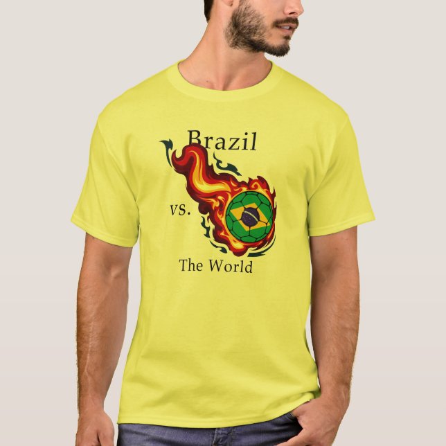 World Cup - Brazil Versus The World T-Shirt (Front)