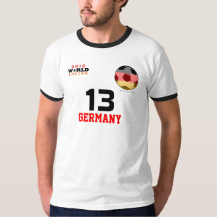 World Cup Golden Shoe #13 Mueller Germany T-Shirt