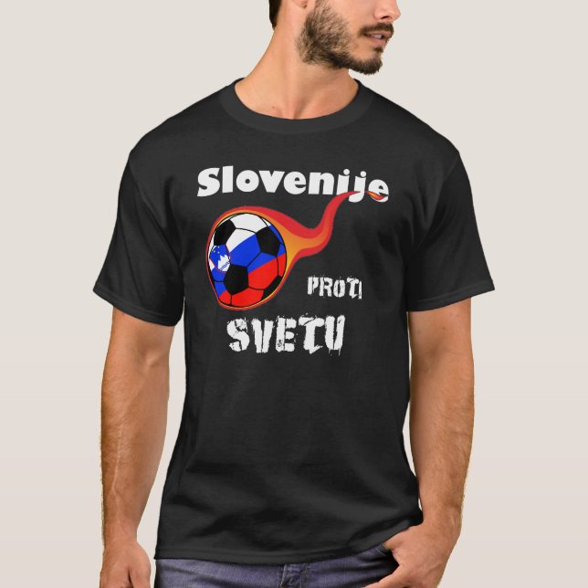 World Cup - Slovenia Versus The World T-Shirt (Front)