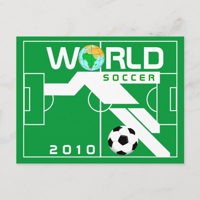 World Cup Soccer 2010 Field Postcard (Front)