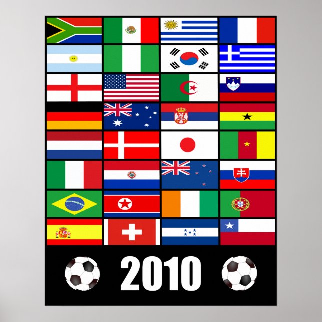 World Cup Soccer 2010 Poster (Front)