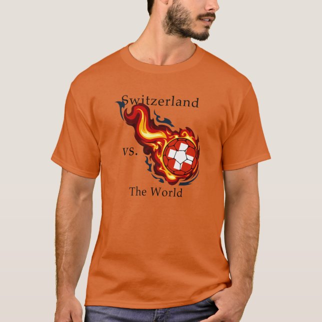 World Cup - Switzerland Versus The World T-Shirt (Front)