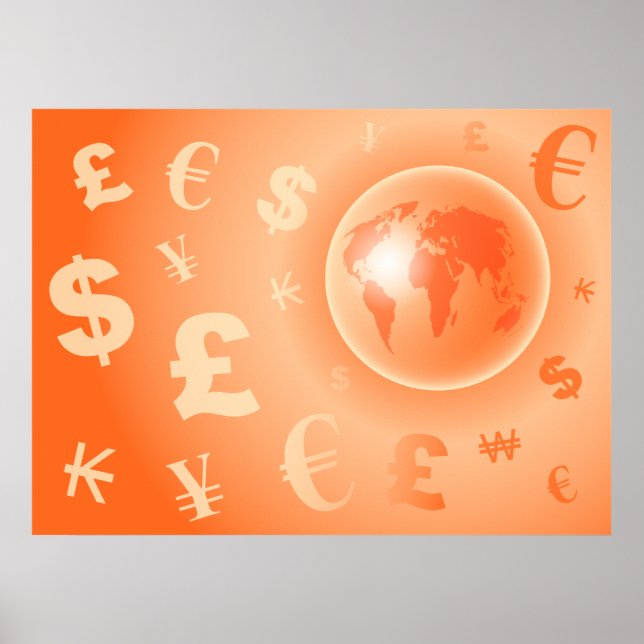 World Currency Poster (Front)