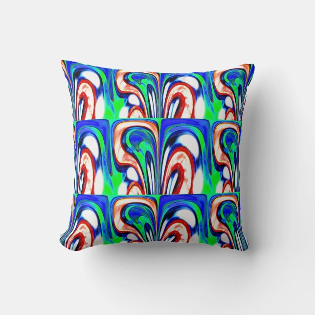 World decorative cushion (Front)