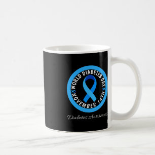 World Diabetes Day 2023 Type 1 Type 2 Diabetes Awa Coffee Mug