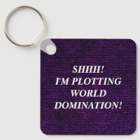 World Domination Keychain