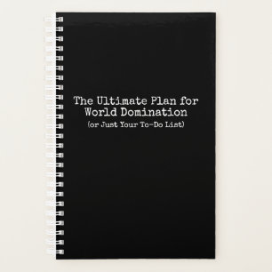 World Domination Planner
