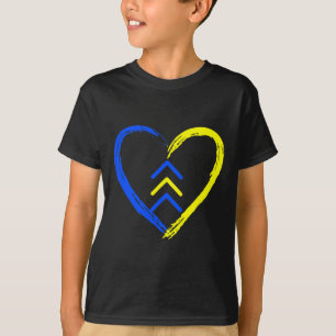World Down Syndrome Awareness Day Love 3 Arrows T-Shirt