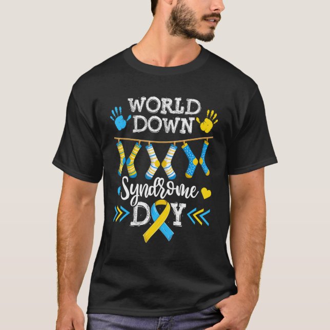 World Down Syndrome Awareness Day Shirt, Kids Boy  T-Shirt (Front)