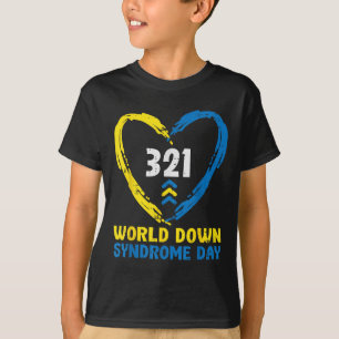 World Down Syndrome Day Arrows 321 Awareness Women T-Shirt