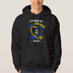 World Down Syndrome Day Awareness And Support 21 M Hoodie